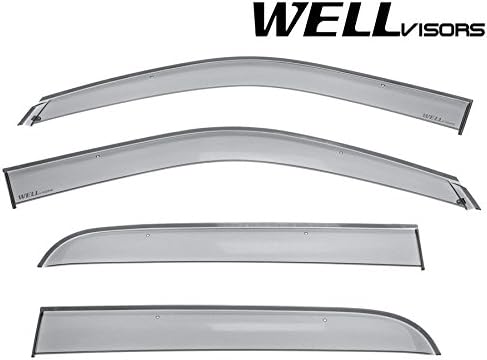 Side Window Wind Deflector Visors for Crew Cab N2377