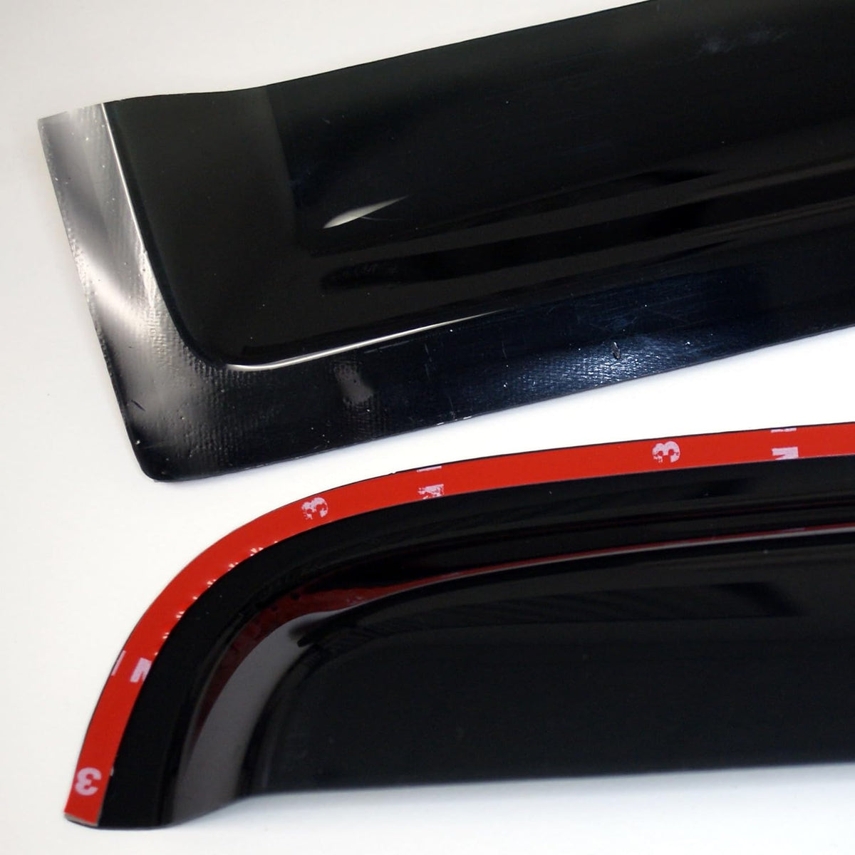 Window Visor In-Channel Deflector Rain Guard Dark Smoke 4 Pcs Set N262