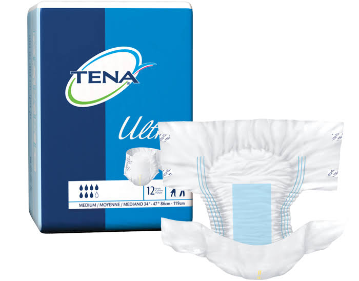 Ultra Incontinence Brief Medium Case of 96 A107