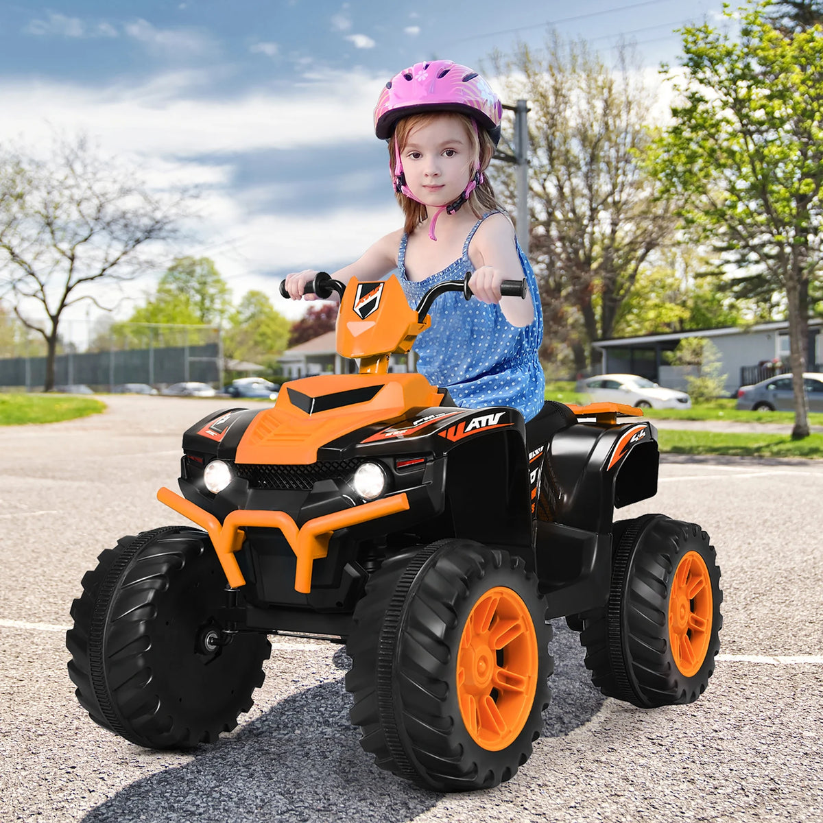 12V Kids 4-Wheeler ATV Quad Ride On Car S191