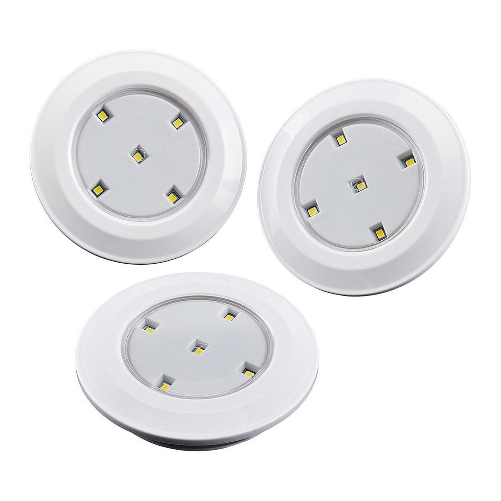 Wireless LED Puck Lights, 3 Pack N715