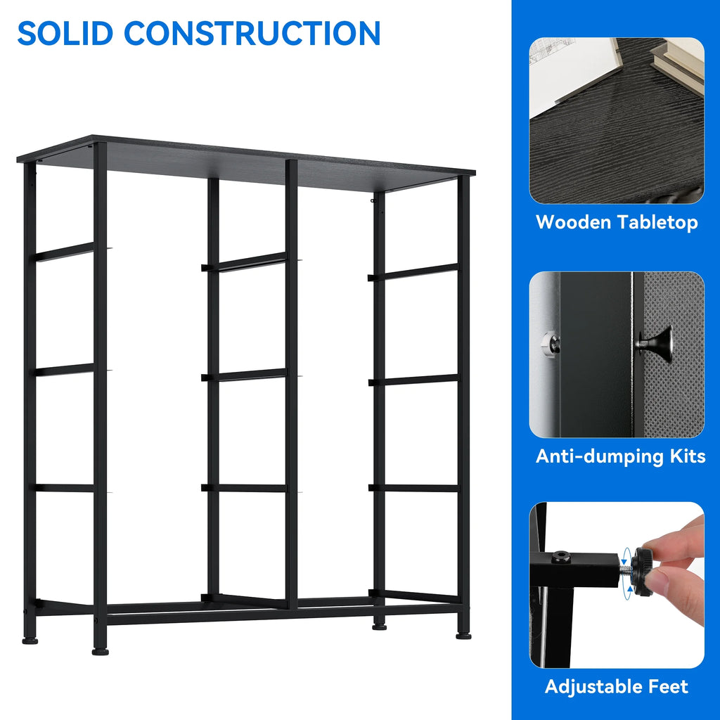 8 Drawer Fabric Storage Dresser with Steel Frame T7218
