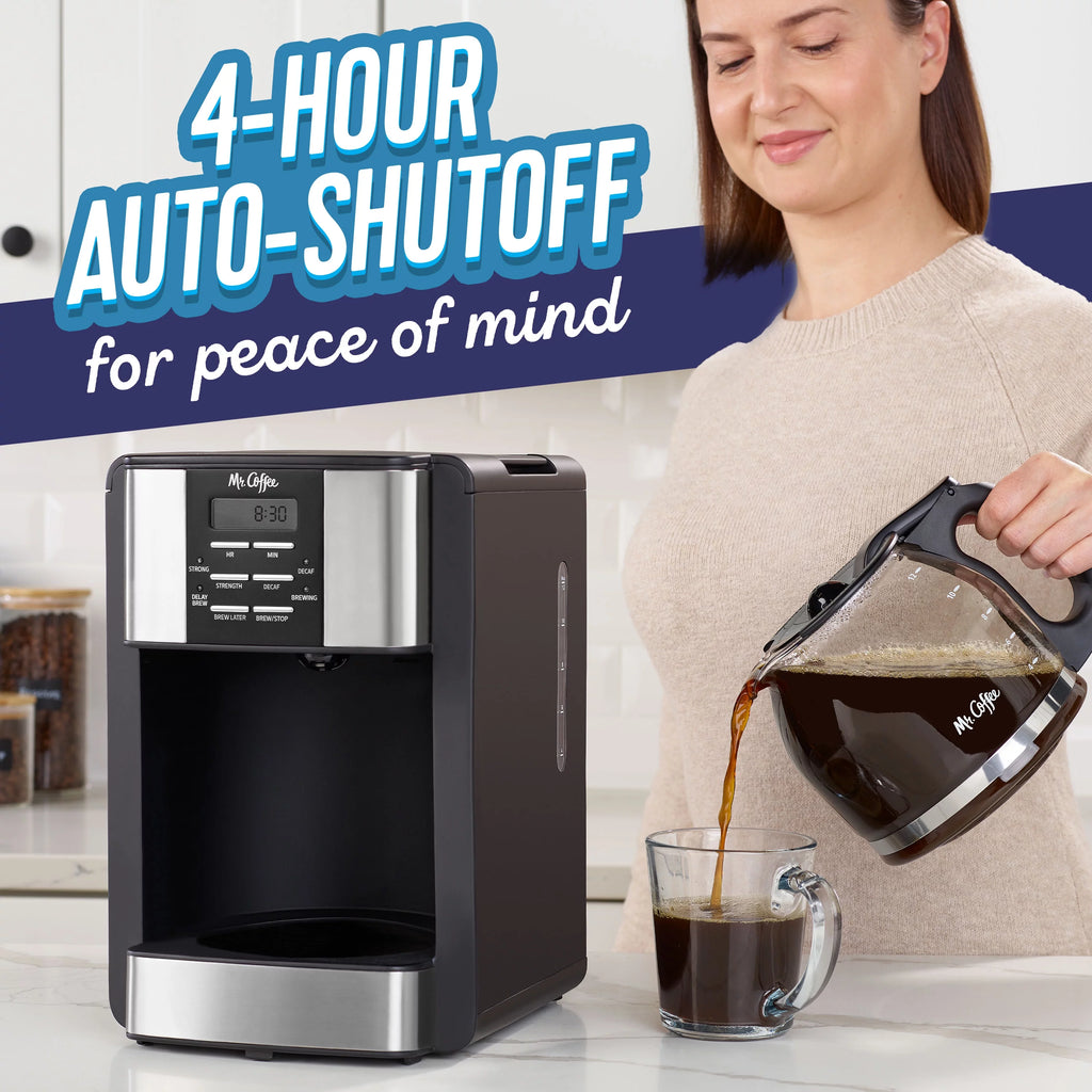 12 Cup Coffee Maker with Decaf Function Q253720