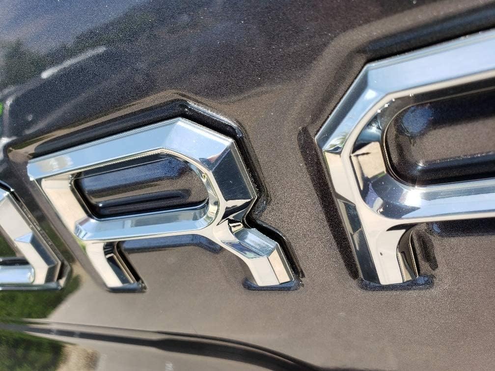 Matte Black Tailgate Insert Letters R163489