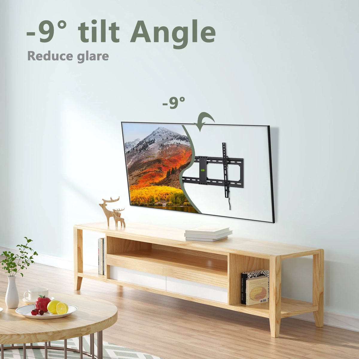 Large Tilting TV Wall Mount for 37-82 Flat Screen TVs Q9194