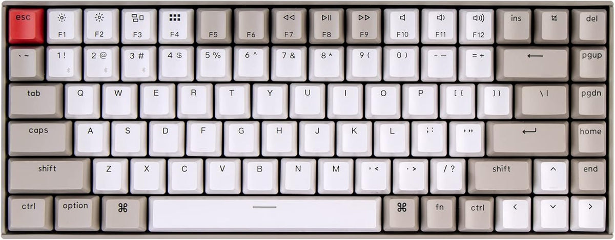 75% Layout 84 Keys Bluetooth Wireless Mechanical Gaming Keyboard A782