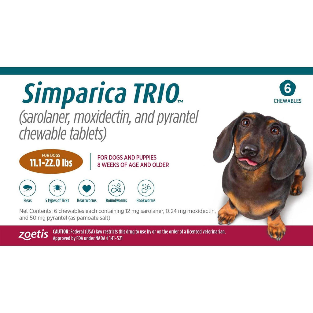 Simparica Trio Dogs M16629