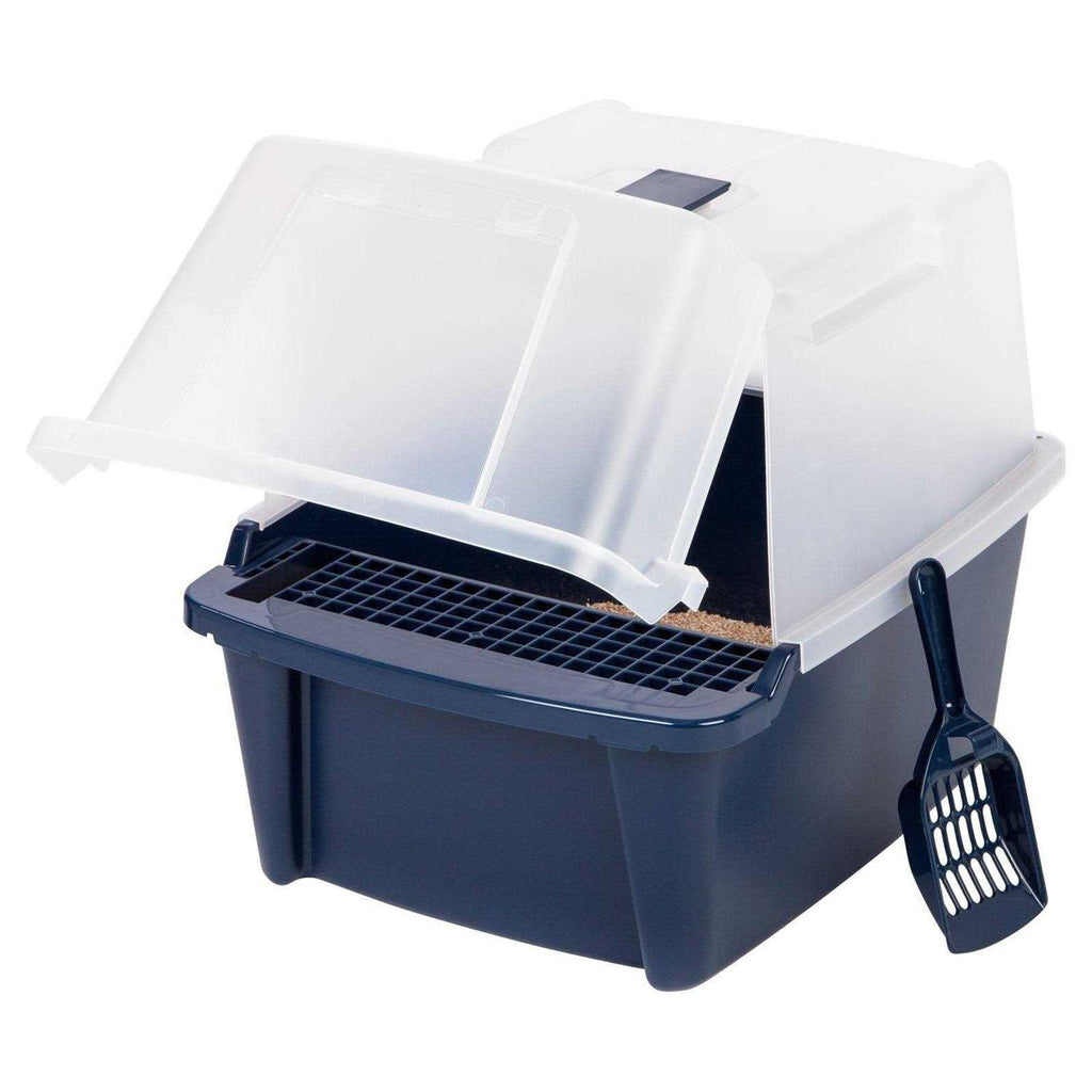 Litter Box with Grate and Scoop N582538