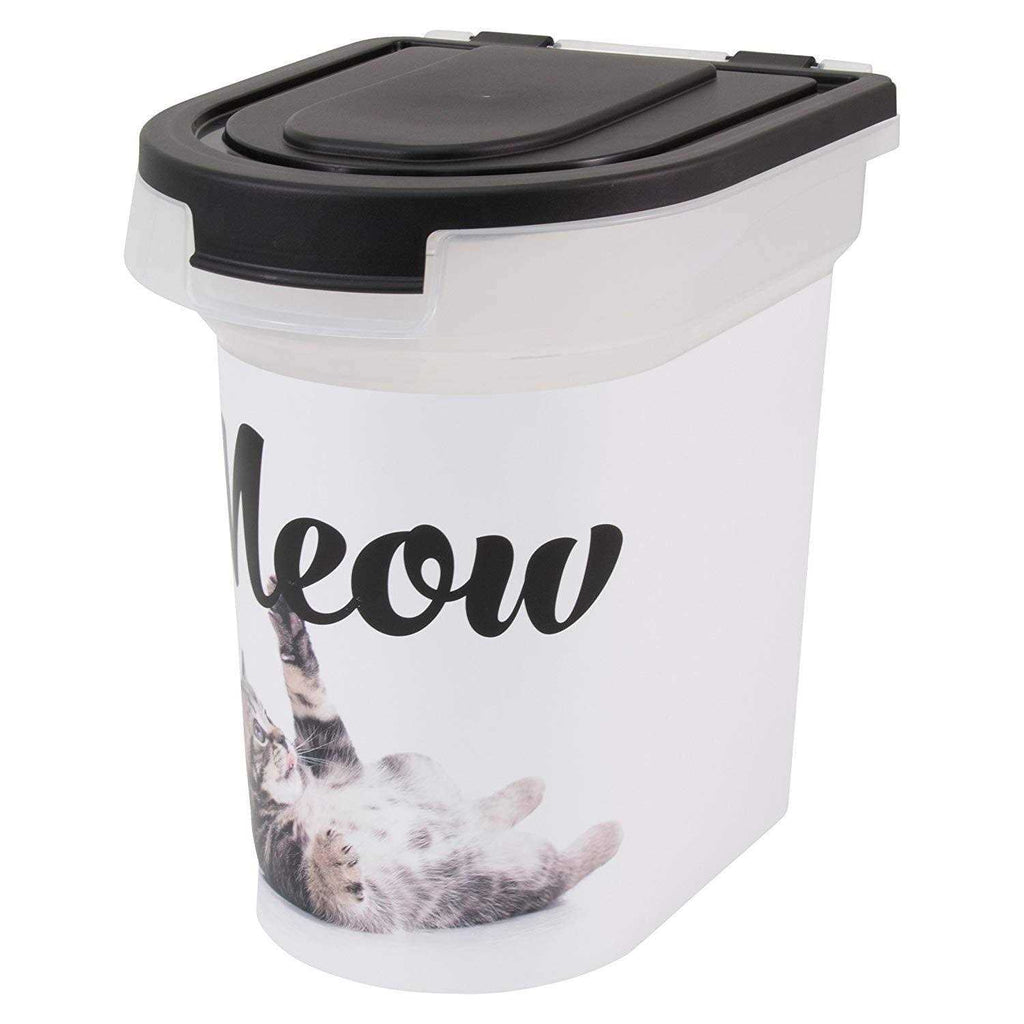 15 lbs Plastic Food Bin with Scoop K17391