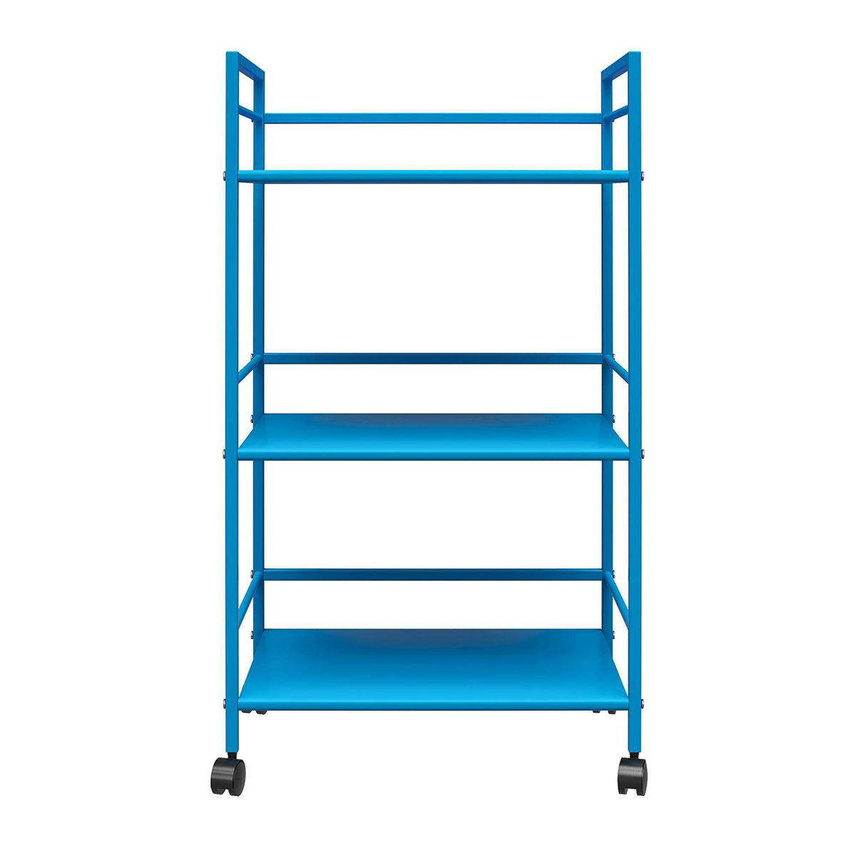 Blue Metal Rolling Cart A2983