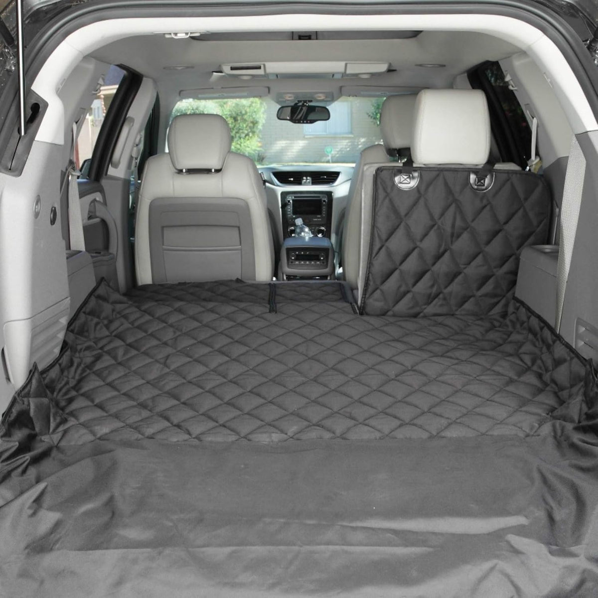 SUV Cargo Liner for Fold Down Seats, Extra Large Grey, Pack of 2 Y27214