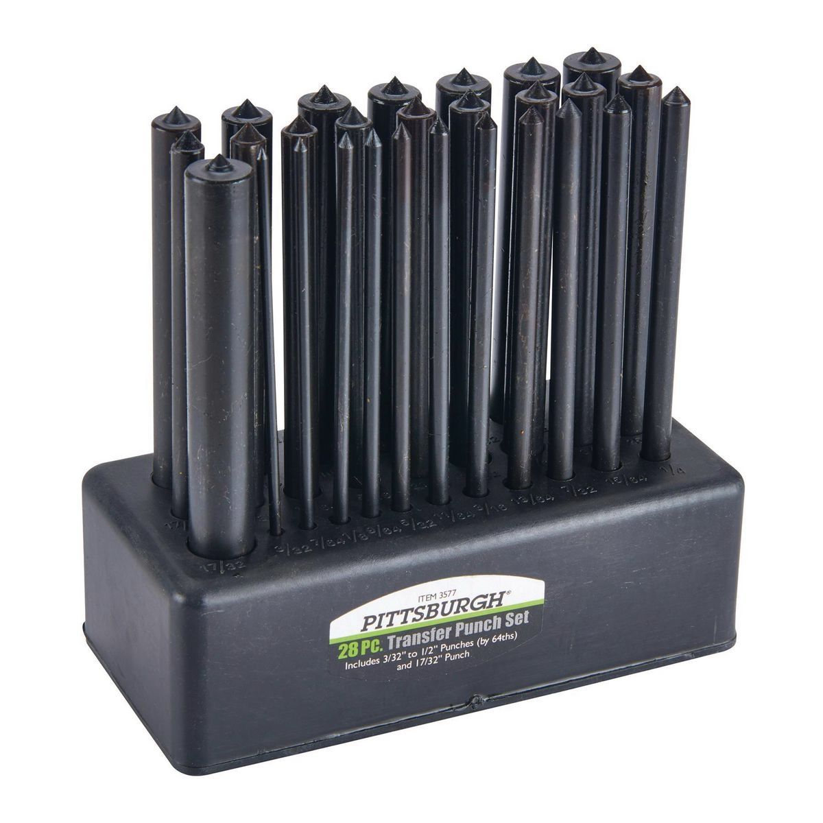 28 Piece Transfer Punch Set U76408