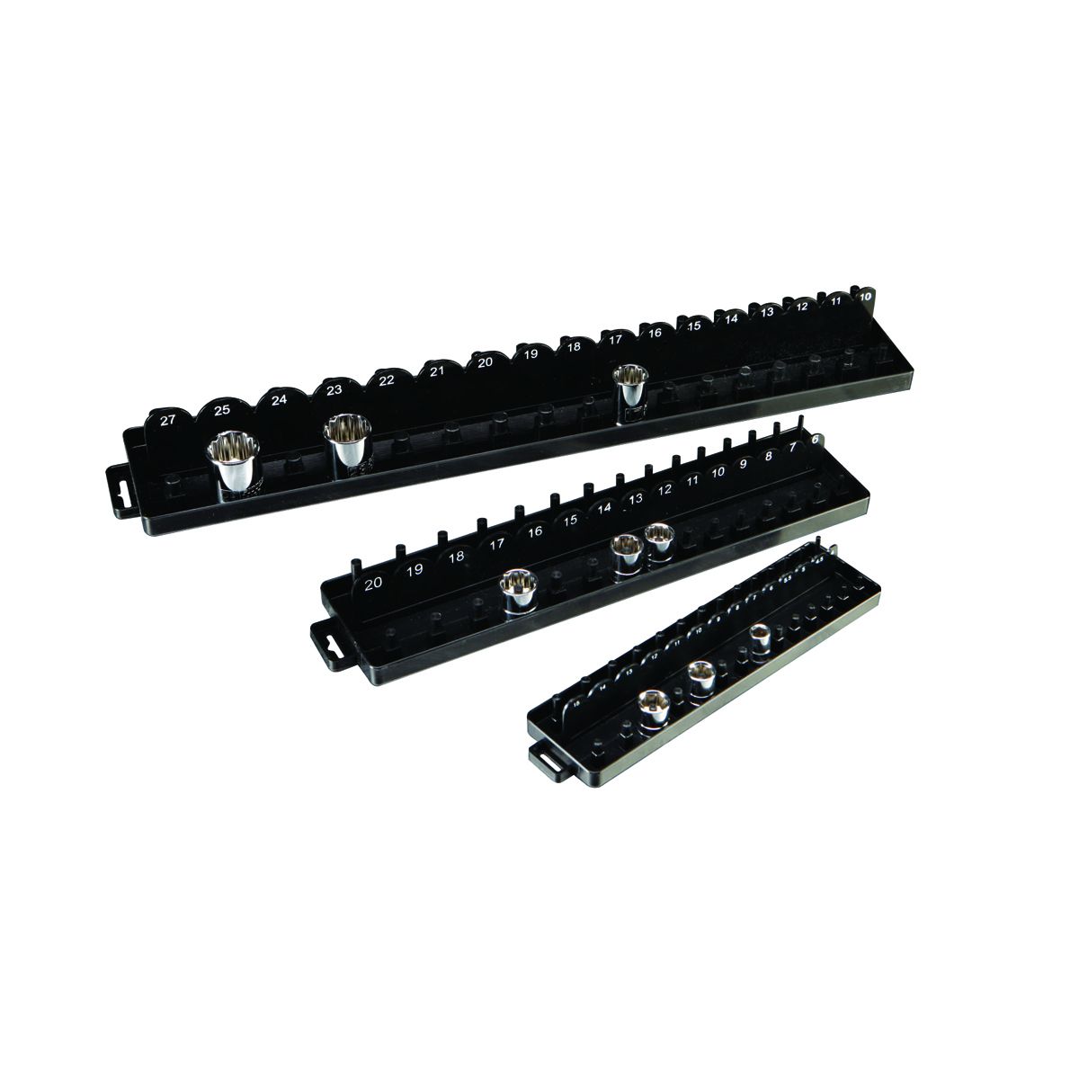 3 Piece Metric Socket Tray Organizer F977363