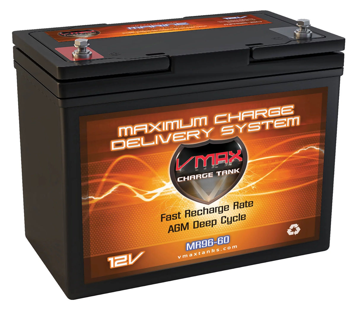 12V 60Ah AGM Deep Cycle Battery Z383466