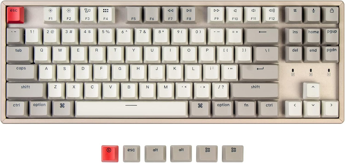 87 Keys Tenkeyless Wireless Mechanical Gaming Keyboard M896683