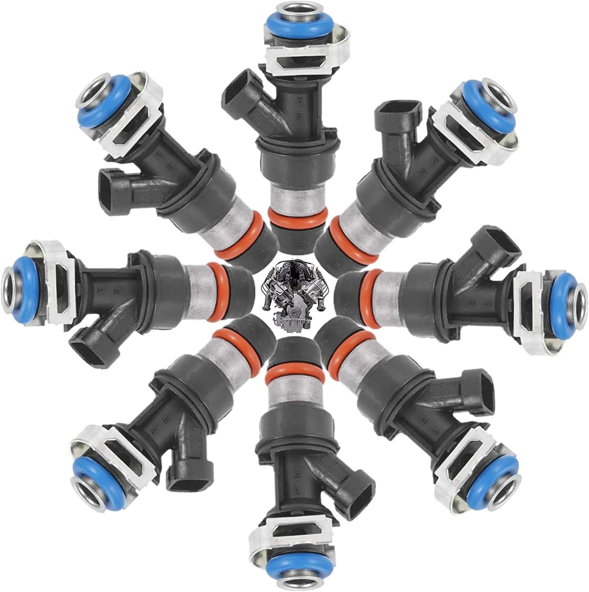 Fuel Injectors 4.8L 5.3L 6.0L Pack of 2 Y8775