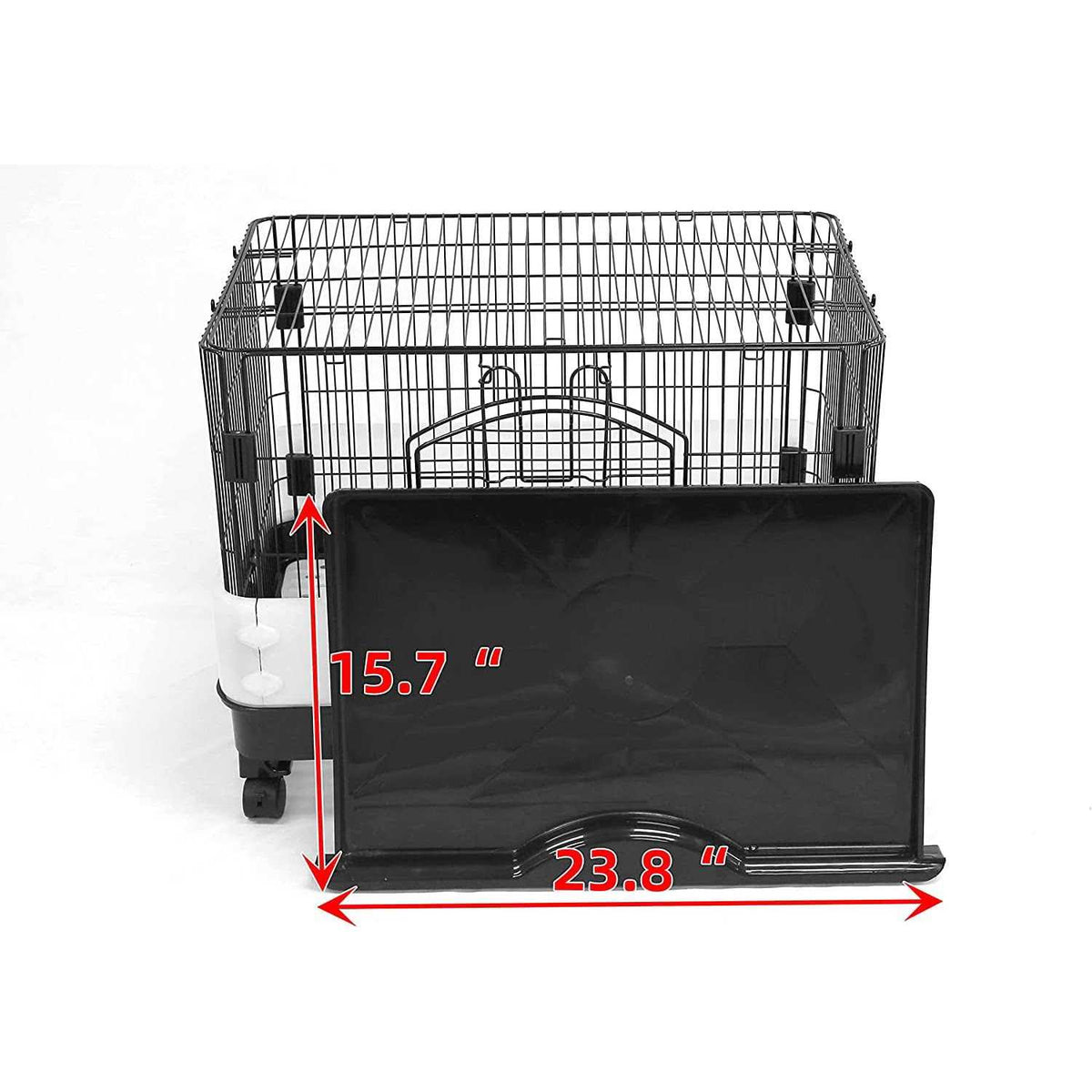 26 Rabbit Cage with Pull Out Tray and Caster B202822