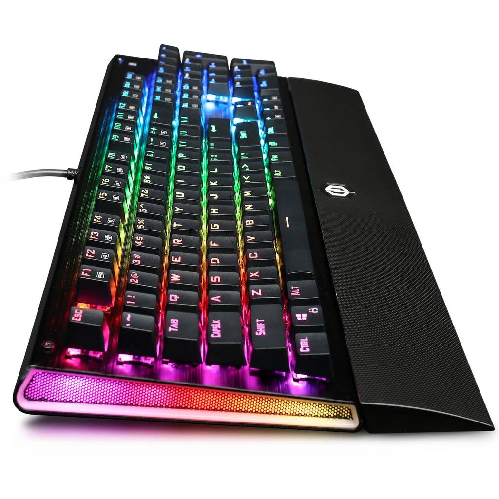 RGB Gaming Keyboard with Brown Mechanical Switches F554634