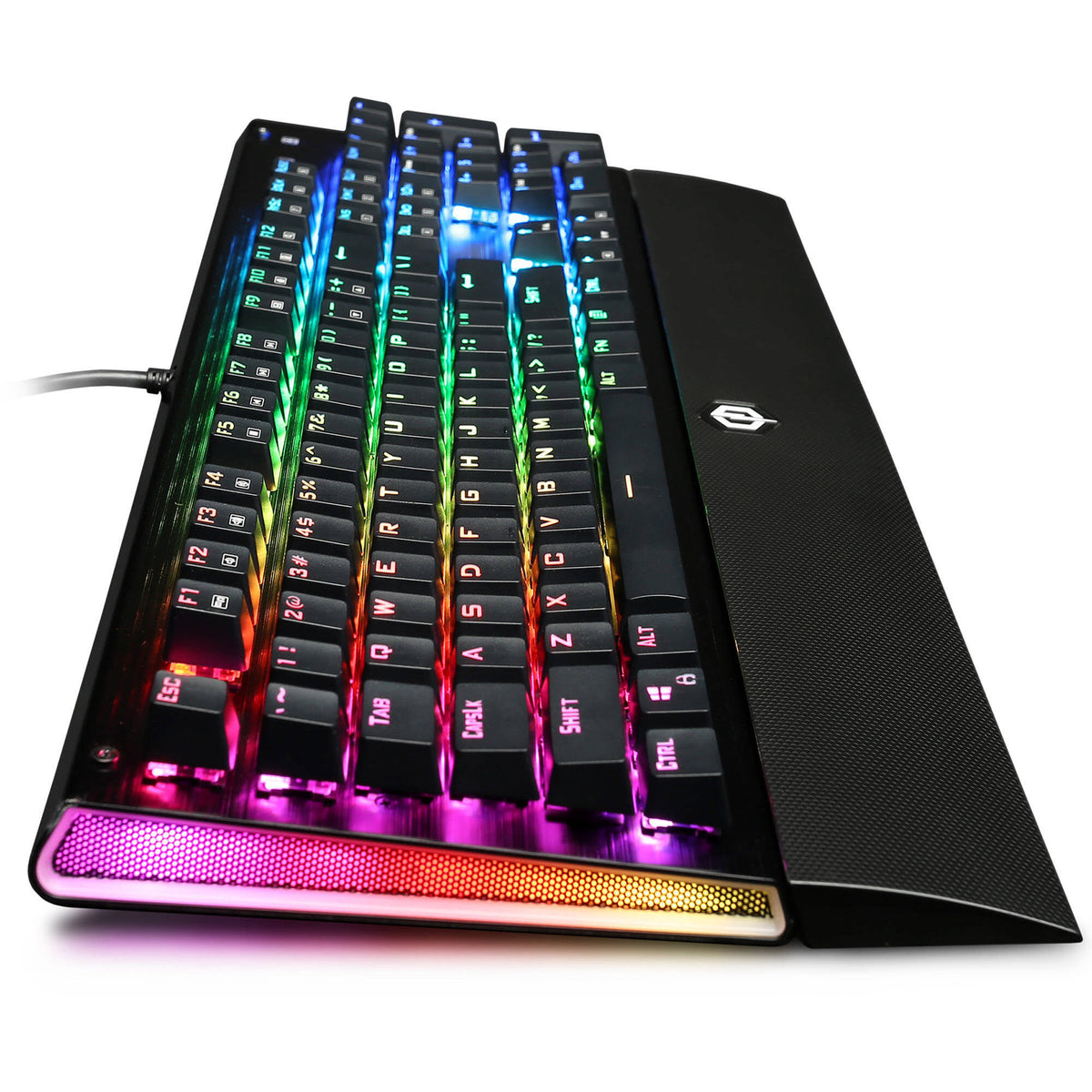 RGB Gaming Keyboard with Brown Mechanical Switches F554634