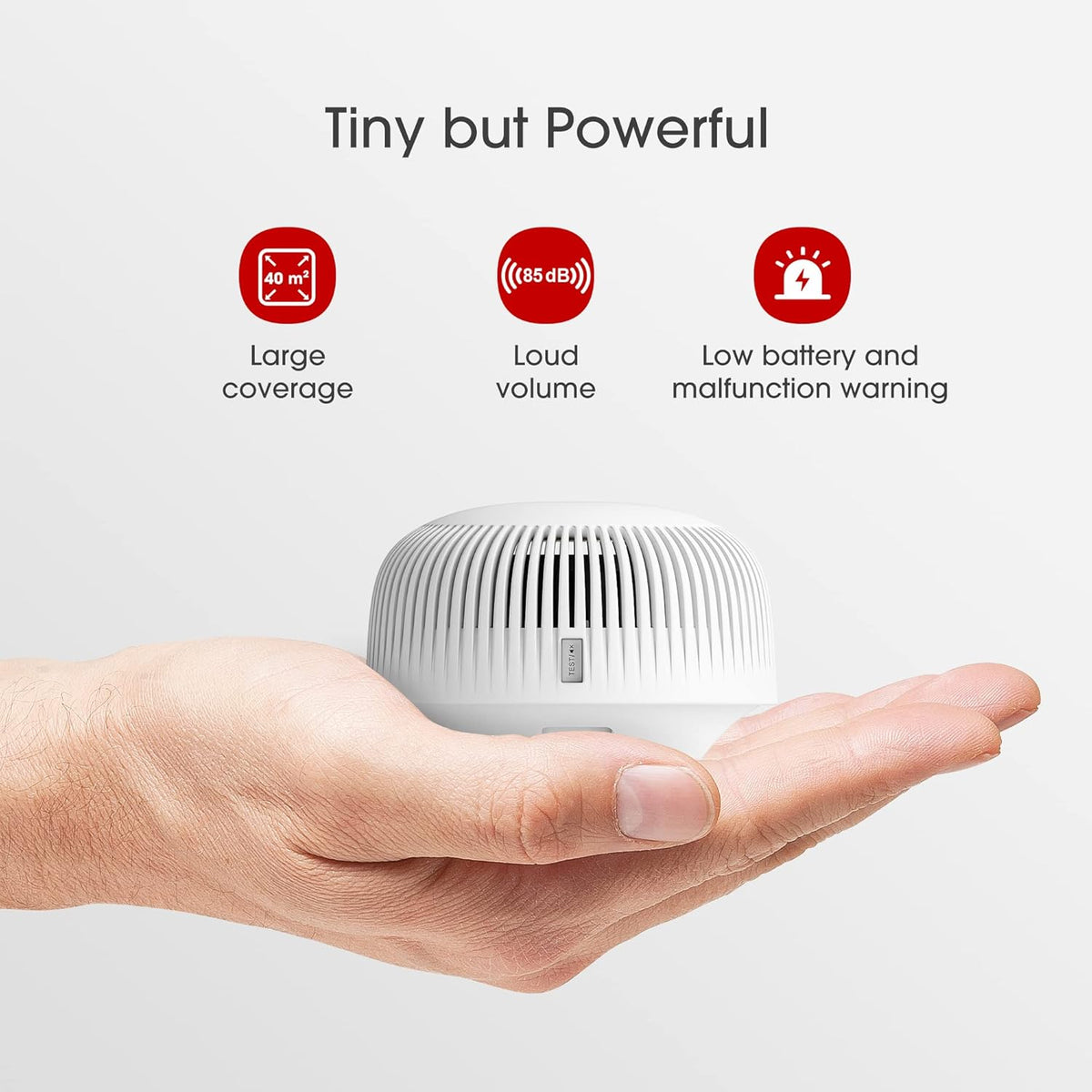 Smoke Detector with 10-Year Battery, Pack of 3 C269