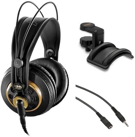 Semi-Open Stereo Headphones with Headphone Holder and Extension Cable T615