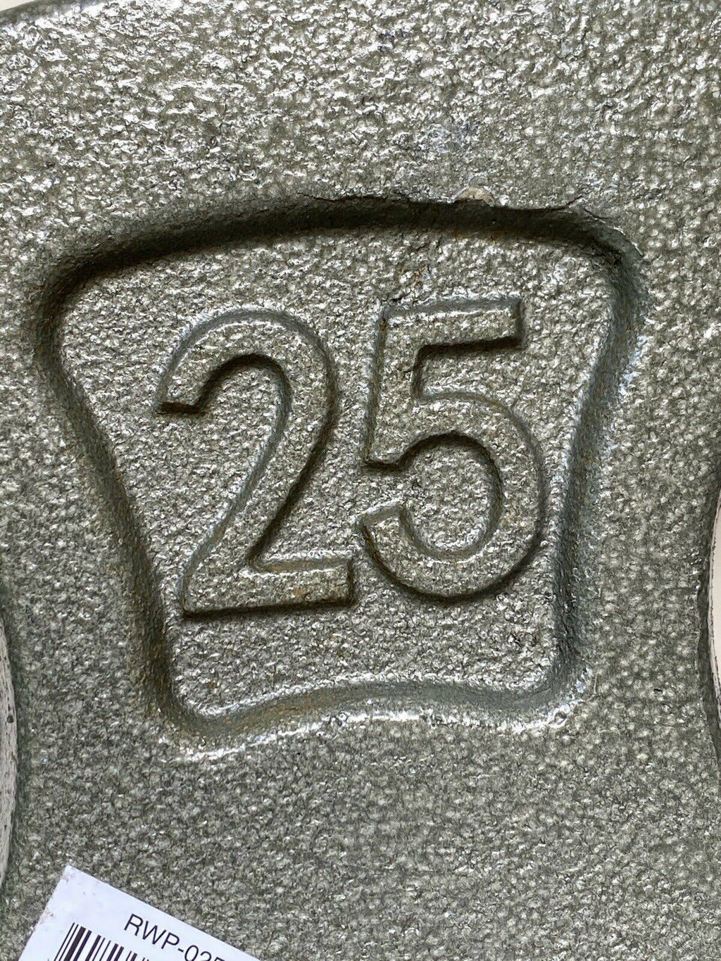 Black 25-Pound Grip Plate K890159