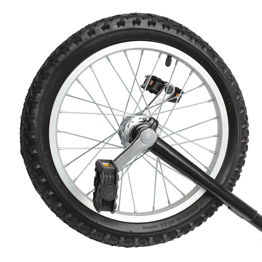 24 Inch Wheel Outdoor Unicycle Adjustable Seat Exercise Bicycle W6067