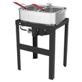 18 Qt. Aluminum Fish Fryer with Double Basket Y339