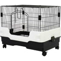 26 Rabbit Cage with Pull Out Tray and Caster B202822