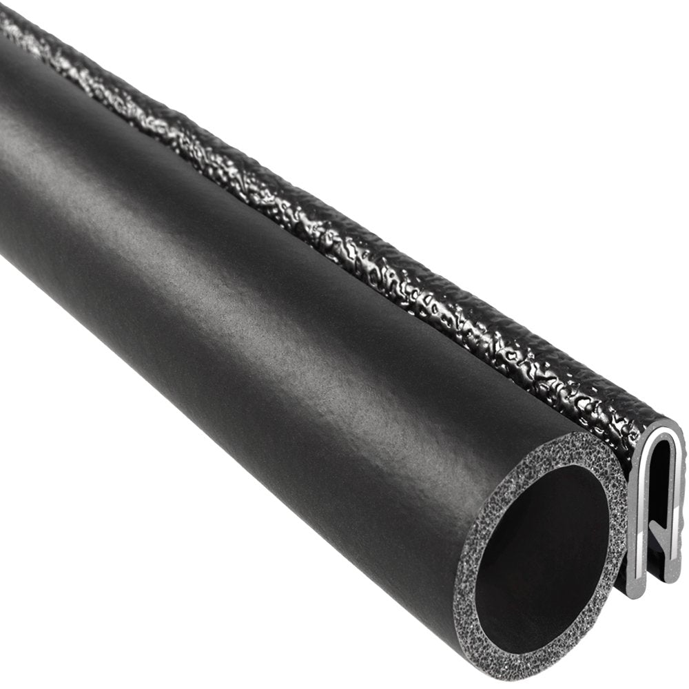 PVC Trim Seal with EPDM Rubber, 1/4" Edge, 25' Length K26436