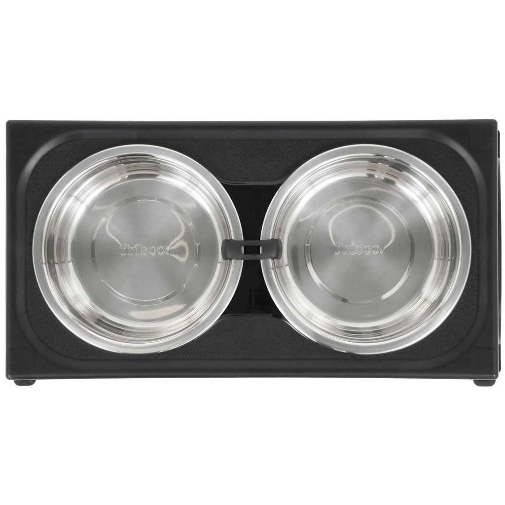 Stainless Steel Bowls with Elevated Holder D968590