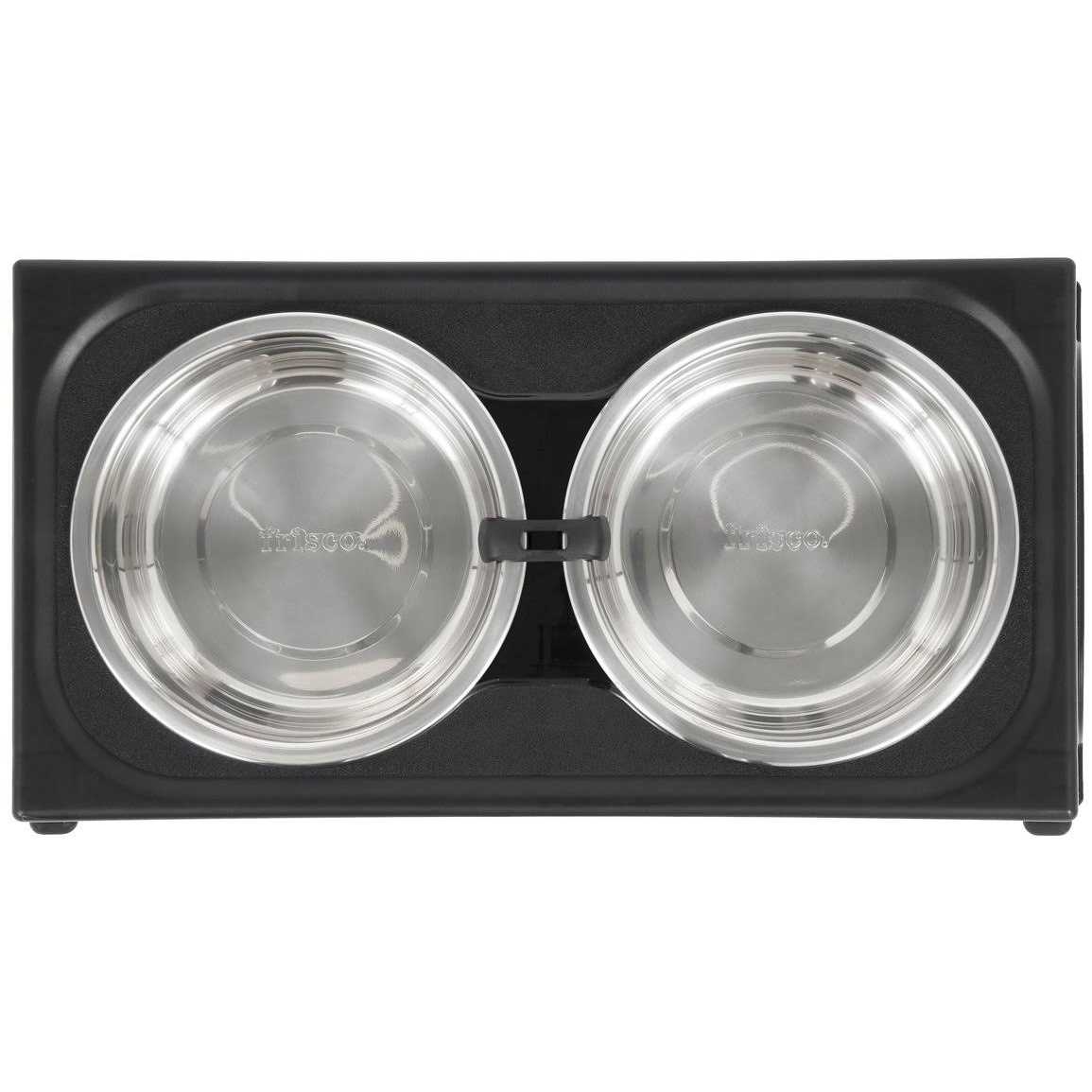 Stainless Steel Bowls with Elevated Holder D968590