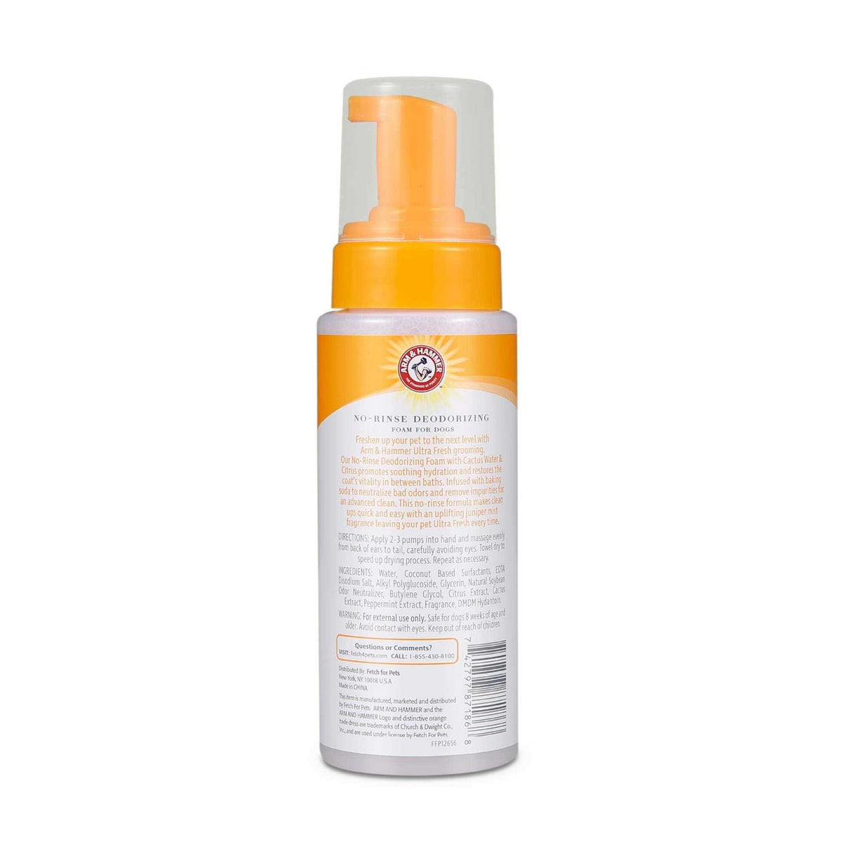 No Rinse Deodorizing Foam for Dogs N766500