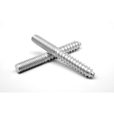 5/16-18 x 1 1/2 Coarse Thread Hanger Bolt Zinc Plated Pk 100 I917