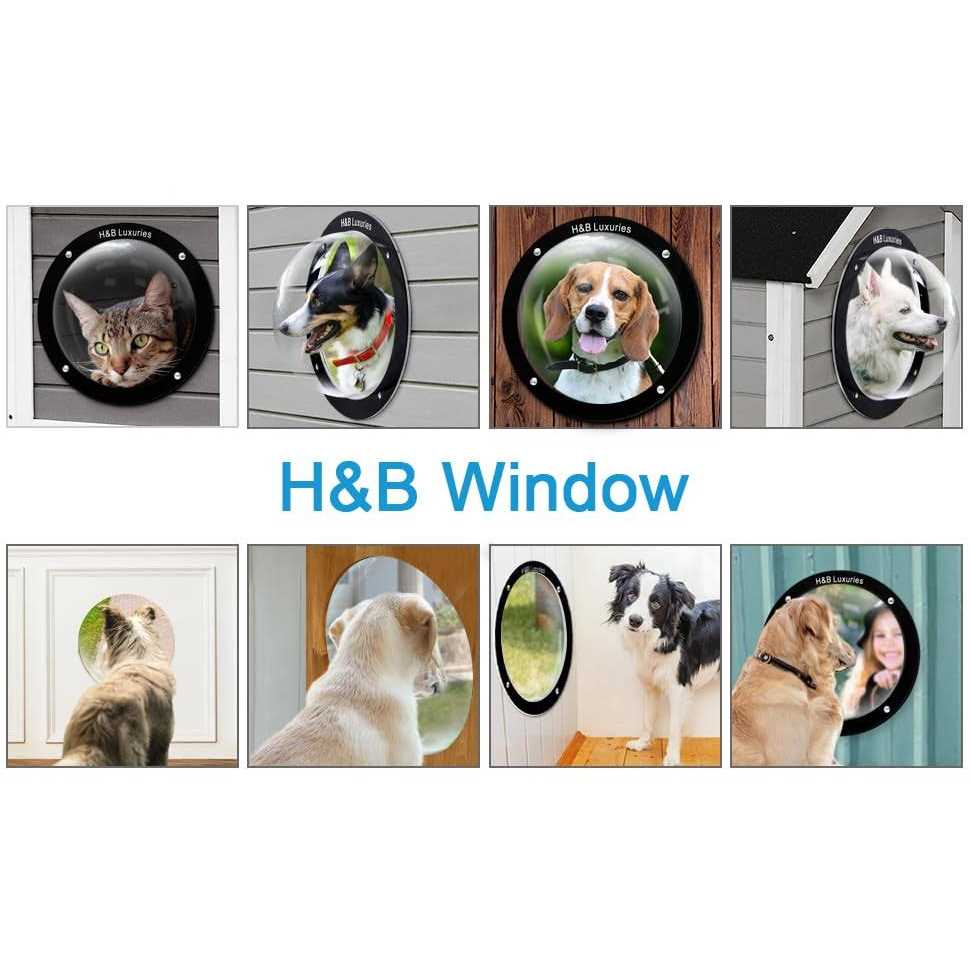 Acrylic Dome Dog Window for Fence Q274
