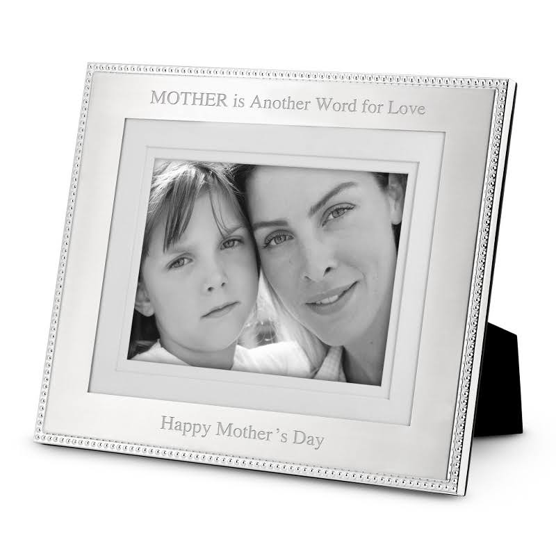 Silver Beaded 8 x 10 Frame J737