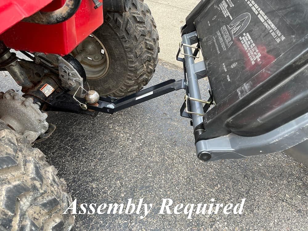 Lawn Tractor Garbage Hauling Hitch U79004