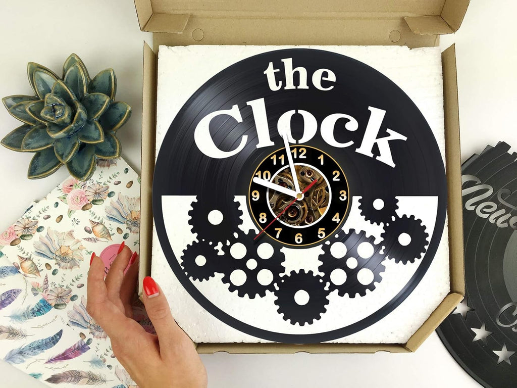 Vinyl Wall Clock X272