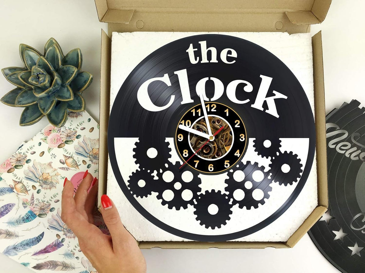 Vinyl Wall Clock X272