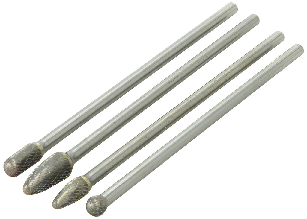 4 pc. 6x22 Double Cut Carbide Burr Set H18888
