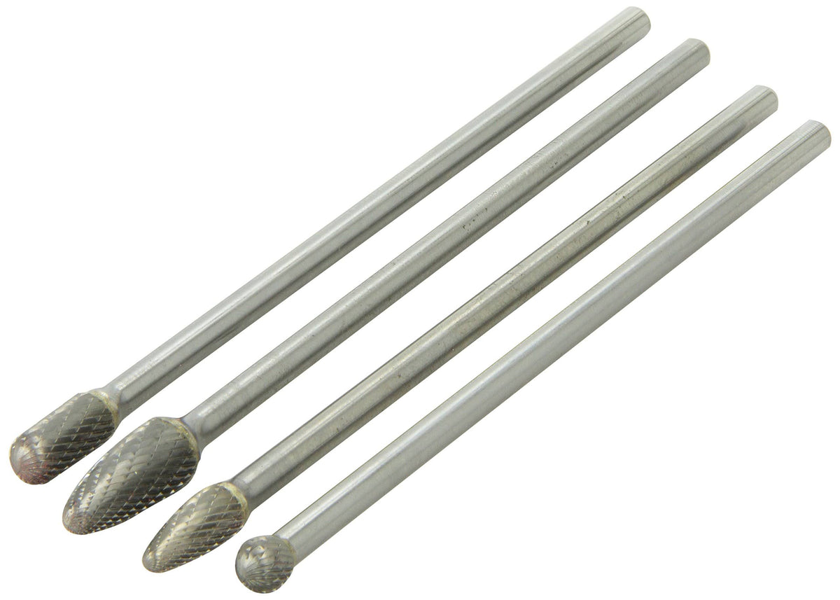 4 pc. 6x22 Double Cut Carbide Burr Set H18888