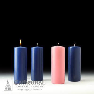 Advent Candles Stearine Pillar R702059