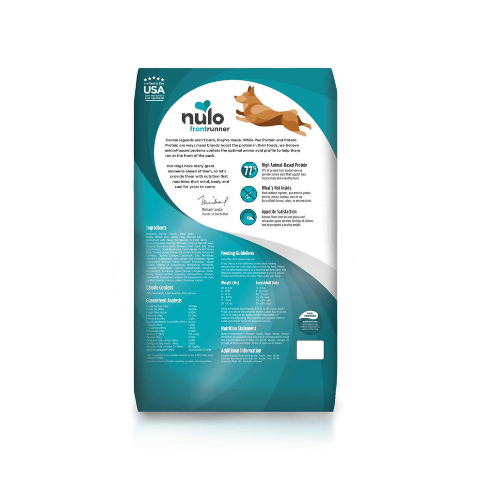 Small Breed Dry Dog Food Turkey S162