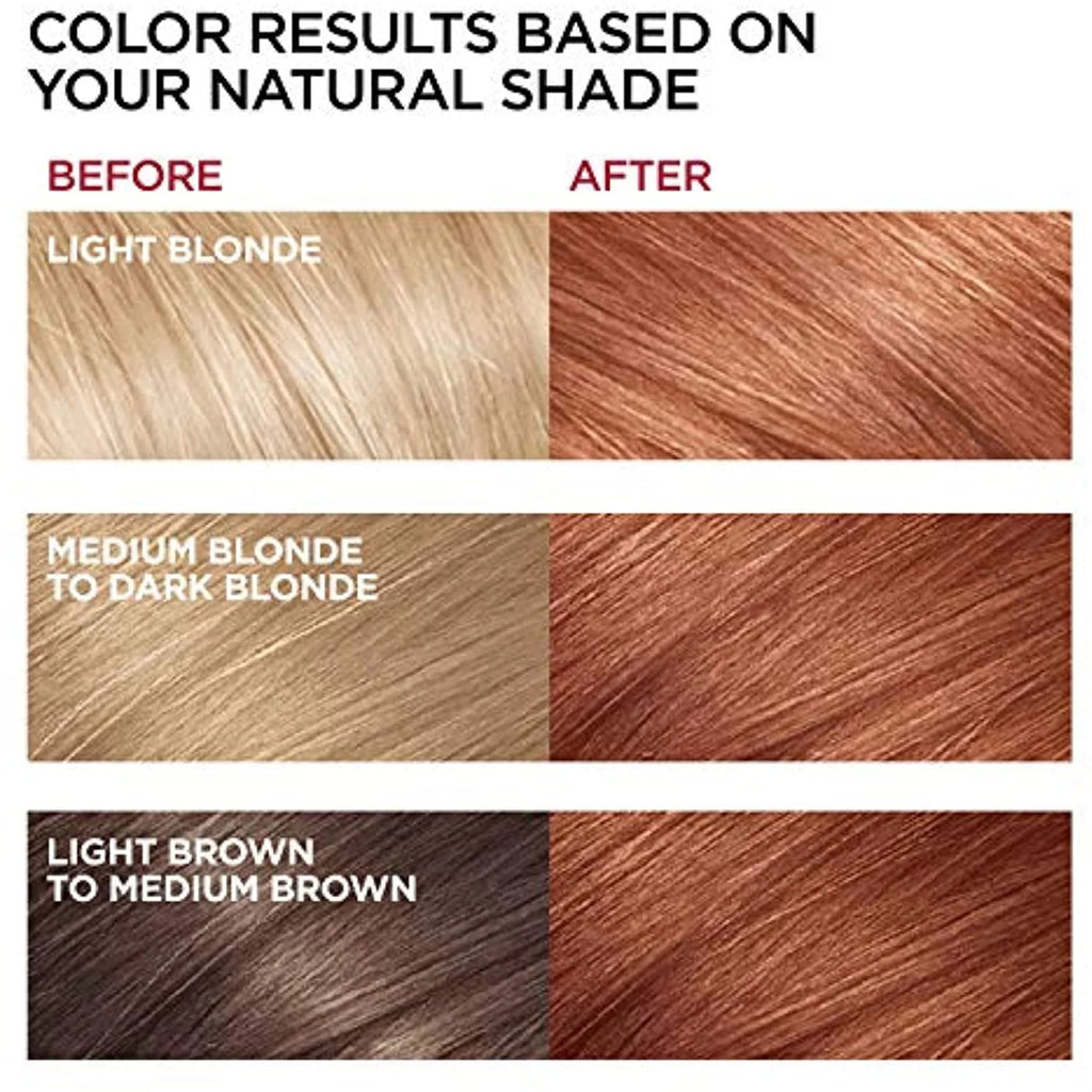 Permanent Hair Color Lightest Auburn L96208