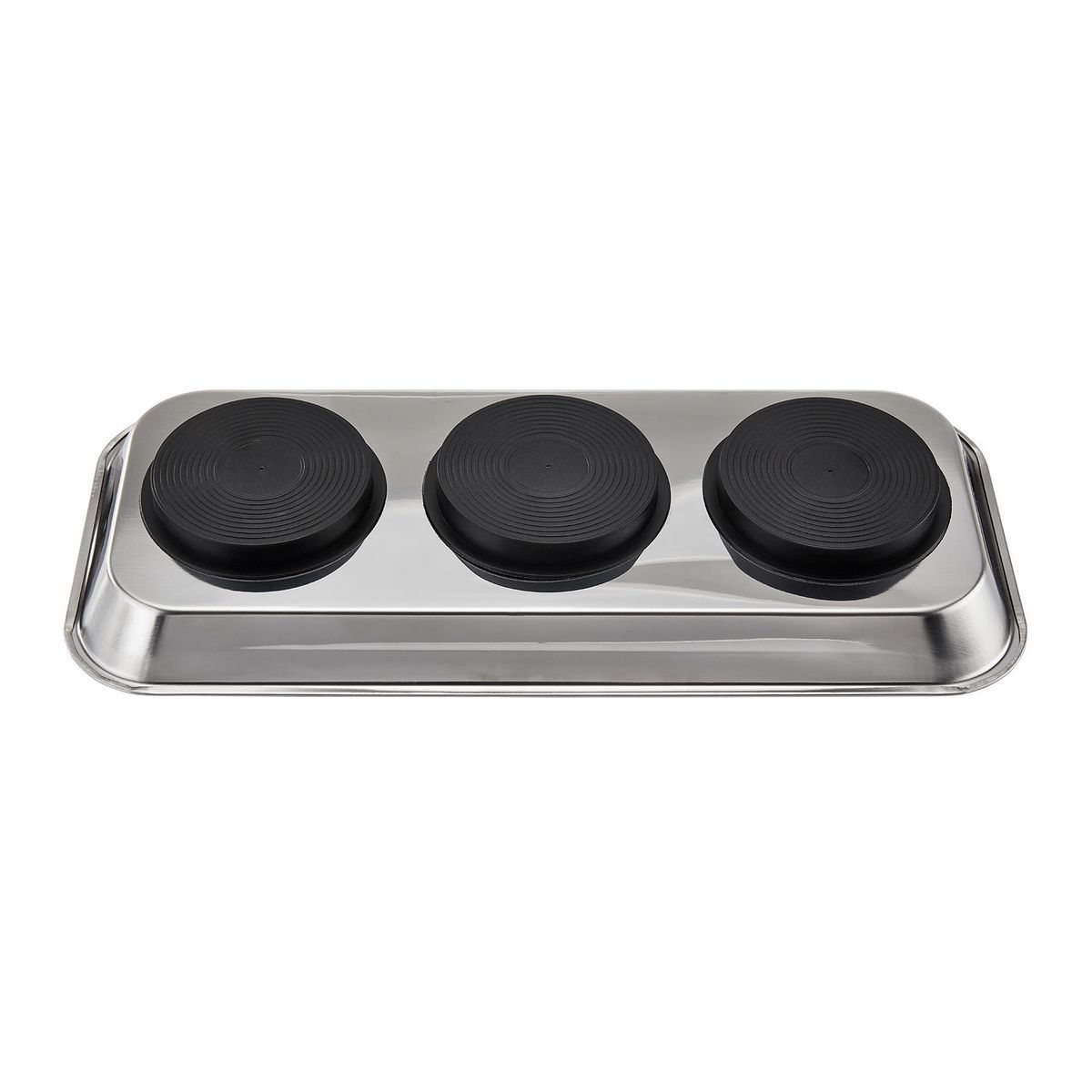 14-1/8 in. x 6-1/4 in. Magnetic Stainless Steel Parts Tray V327