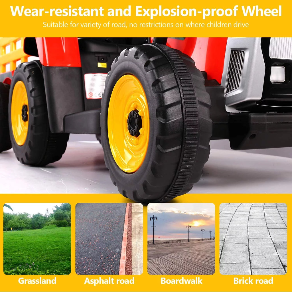 12V 7Ah Kids Electric Tractor with Remote Control H8866