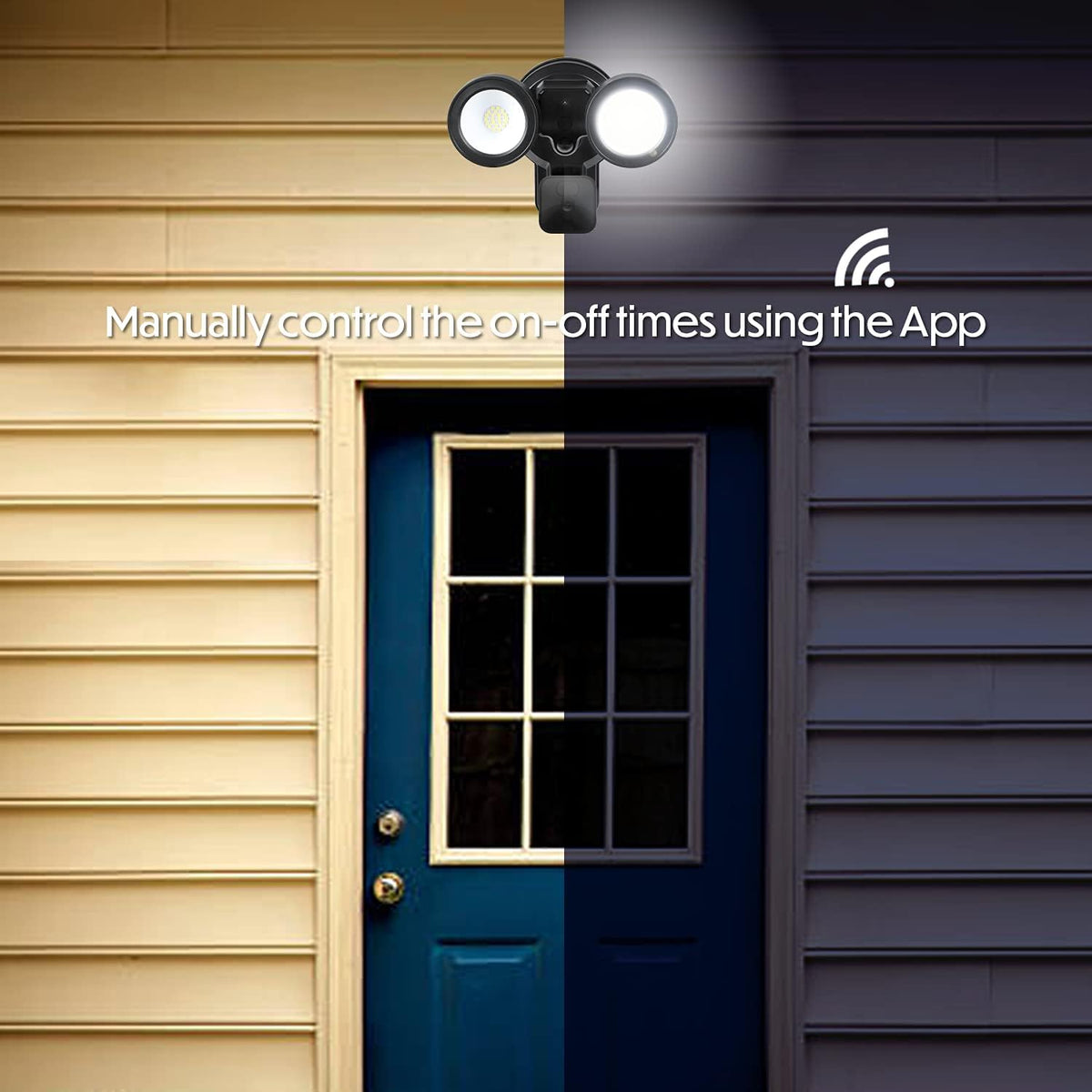 Wired Smart Flood Light Charger and Mount with Motion Sensor and Timer Control O582