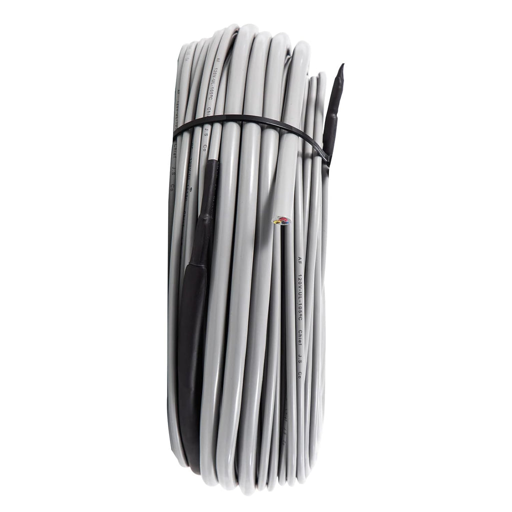 51.4 Square Feet Waterproof Insulated Floor Heating Cable with Temperature Control Panel G408