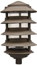 Cast Aluminum Five Tier Pagoda Light I385