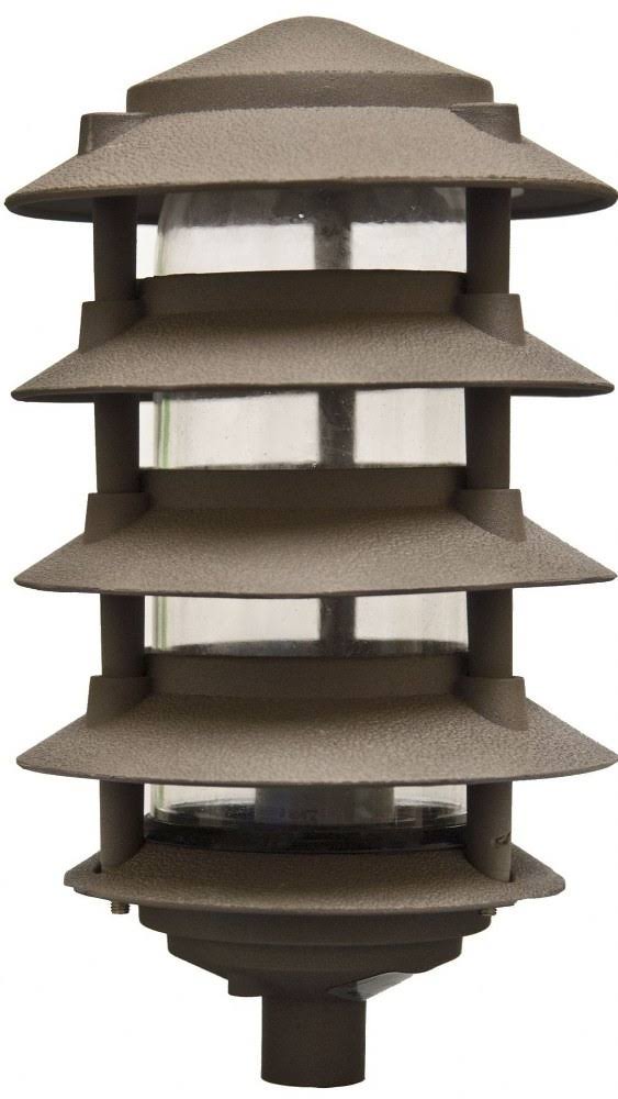 Cast Aluminum Five Tier Pagoda Light I385